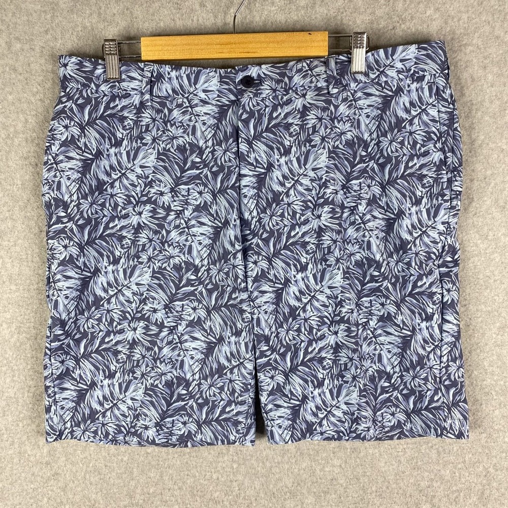 Peter Millar Crown Crafted‎ Shorts Mens 38 Blue Surge Performance Golf Chino